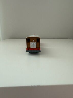 Thomas & Friends Wooden Toby Coach in Brown and Red